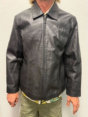 Genuine Shaver Lake Leather Jacket XL